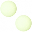1 Stück Acryl-Cabochon - Polaris - rund - 20 mm - pastel crysolite green