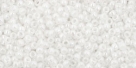 5g TOHO SeedBeads 15/0 TR-15-0121 - Opaque White Lustered
