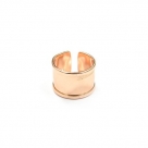 1 Fingerring aus Metall - rosé gold
