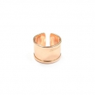 1 Fingerring aus Metall - rosé gold