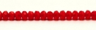 #22e - 20 Stück - 3*5mm Donut - tr. lt siam/red paint coating