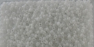 5g TOHO SeedBeads 15/0 TR-15-0761 - Opaque Rainbow Frosted White