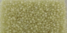 5g TOHO SeedBeads 15/0 TR-15-0182 - Inside Color Crystal/Cream Lined (E)