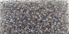 5g TOHO SeedBeads 15/0 TR-15-0266 - Inside Color Crystal Rainbow-Gray Metallic Lined