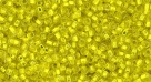 5g TOHO Square Hole SeedBeads 15/0 TR-15S-32 Silver-Lined Lemon
