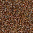 10 Gramm Miyuki Seed Beads 11-4501 Tr. Lt Topaz Picasso