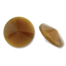 1 Glas-Rivoli Ø 16 mm - Brown Pearl