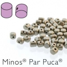 23980-79080 - 25 Stück - Minos Par Puca - 2,5x3,0 mm - Metallic Matte Beige