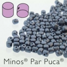 23980-79031 - 25 Stück - Minos Par Puca - 2,5x3,0 mm - Metallic Matte Blue