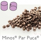 23980-14415 - 25 Stück - Minos Par Puca - 2,5x3,0 mm - Dk Bronze