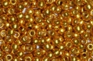 10 g TOHO Seed Beads 11/0 TR-11-PF591 - Permanent Finish - Galvanized Golden Mustard (Old Gold) (A,C,D)