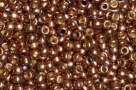 10 g TOHO Seed Beads 11/0 TR-11-PF593 - Permanent Finish - Galvanized Copper Rose (Almond) (A,C,D)