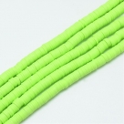 1 Strang Polyclay Katsuki Beads 6 mm - Green Yellow