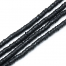 1 Strang Polyclay Katsuki Beads 6 mm - Black