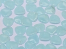 #26 50 Stck. Rose Petals 8*7mm - milky blue