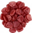 #38 50 Stck. Rose Petals 8*7mm - Metallic Suede - Guava