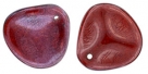 #18.00 25 Stck. Rose Petals 14*13mm -  Siam Ruby - Vega