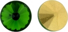 1 Glas-Rivoli Ø 12 mm - Chrysolite