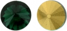 1 Glas-Rivoli Ø 12 mm - Emerald