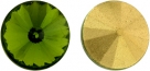 1 Glas-Rivoli Ø 14 mm - Olivine