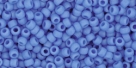 10 g TOHO Seed Beads 11/0 TR-11-0043 DF - Opaque-Frosted Sky Blue