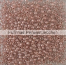 10 g TOHO Seed Beads 11/0 TR-11-1067 - Inside-Color Crystal/Mauve Lined (E)