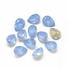 1 Resin Tear Stone, 13x18 mm - Air Blue Opal