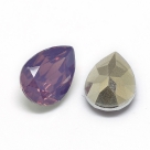 1 Resin Tear Stone, 13x18 mm - Cyclamen Opal