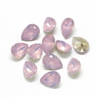 1 Resin Tear Stone, 13x18 mm - Rose Opal