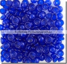 #05.01 - 50 Stück Teacup Beads 2x4 mm - Cobalt