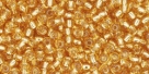 10 g TOHO Seed Beads 11/0 TR-11-0022 B Silver-Lined Topaz (A,D)