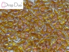 #01.08.00 - 25 Stück DropDuo Beads 3x6 mm - Crystal Apricot Medium