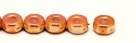 #02.03 - 25 Stück oCto Bead 4x8 mm - chalk white apricot full