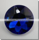 1 Glas-Dentelle Ø 27 mm - cobalt blue