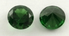 1 Glas-Chaton 12 mm - emerald