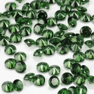 1 Glas-Chaton 12 mm - emerald