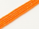 200 facetierte Rondelle 1,5*1mm Tangerine