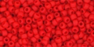 10 g TOHO Seed Beads 11/0 TR-11-0045 AF - Opaque-Frosted Cherry