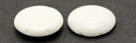 #02.00 5 Stck. 2-Hole Cabochon 18x5mm - Opak White