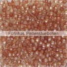 #05.06 50 Stück - 2,0 mm Glasschliffperlen - crystal apricot