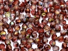 #18.00 100 Stück - 3,0 mm Glasschliffperlen - cryral magic wine