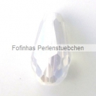1 facetierter Tropfen 15x10 mm Crystal AB