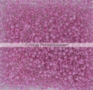 #01.00 - 10 g PRECIOSA Terra Rocailles 11/0 2,2 mm - Crystal/Fuchsia-Lined