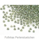 #10.00 - 10 g PRECIOSA Terra Rocailles 11/0 2,2 mm - Crystal/Turmaline-Lined