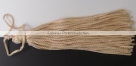 1 Stück Textil-Quaste (ca. 7,0cm) - mit Schlaufe - goldbeige
