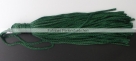 1 Stück Textil-Quaste (ca. 7,0cm) - mit Schlaufe - dk emerald