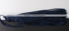 1 Stück Textil-Quaste (ca. 7,0cm) - mit Schlaufe - marine blue