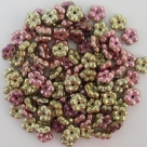 #01.23 50 Stück Blüten 5 mm - crystal california pink