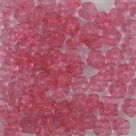 #01.16 50 Stück Blüten 5 mm - crystal himbeer coating