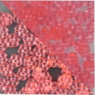 #01.14 50 Stück Blüten 5 mm - crystal salmon coating